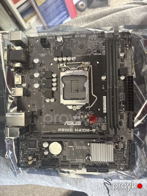 ASUS Prıme H410M-R anakarti - Çipset: Intel H410 - Prosessor soketi — Bakı