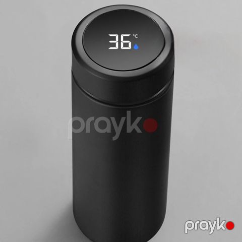 Termos temperatur sensoru ilə, qara, 500 ml — Bakı