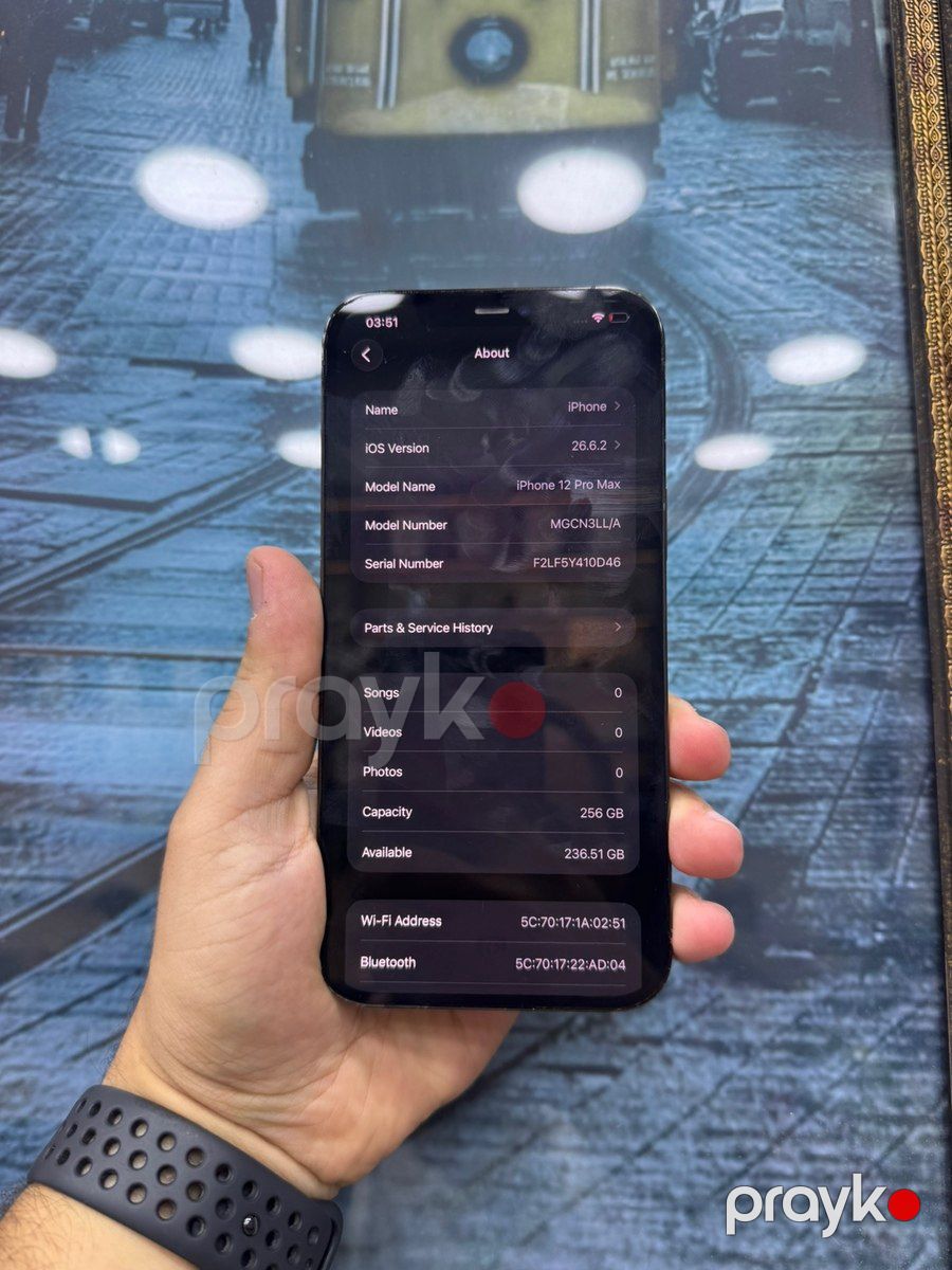 Apple iPhone 12 Pro Max Pacific Blue 256GB/6GB — Smartfonlar, Bakı (3)