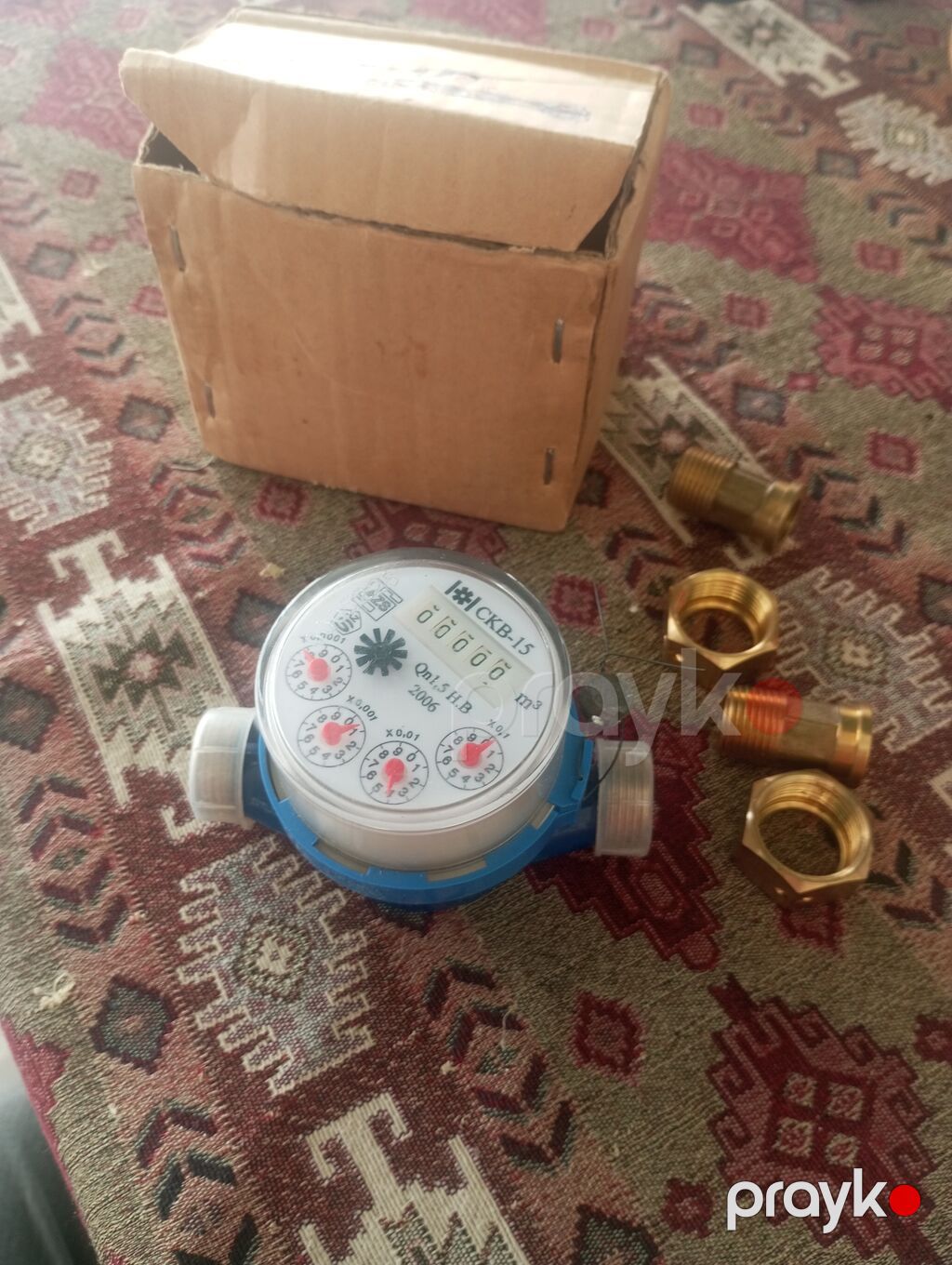 Məhsul: Mexaniki su sayğacı (СКВ-15) Təsvir: - Model: СКВ-15 (СКВ-15 — Santexnika istehlak materialları, Bakı (3)