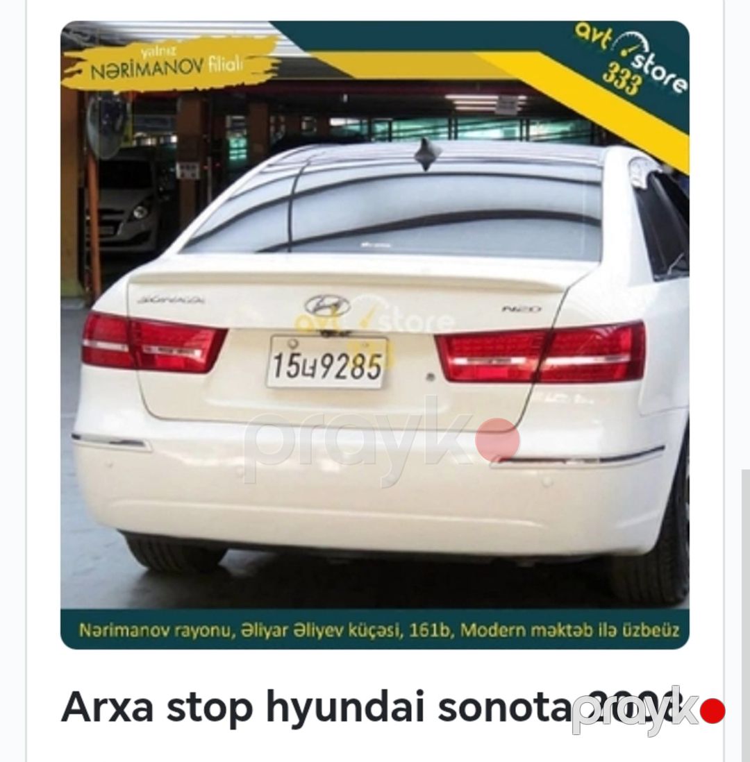 Hyundai Sonata aksesuarları — Ehtiyat hissələri və aksesuarlar, Bakı (8)