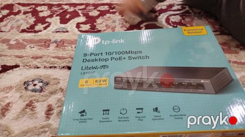 9 port poe swich TP-Link — Bakı