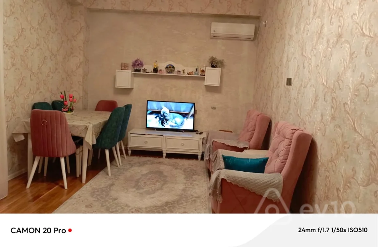 2 otaqlı mənzil, 69 m², yeni yasamal — Bakı