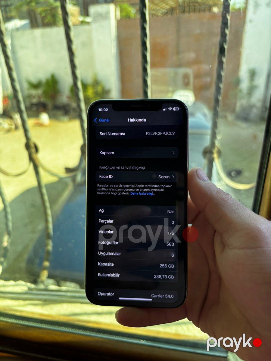 Apple iPhone X Silver 256GB/3GB — Smartfonlar, Bakı (3)