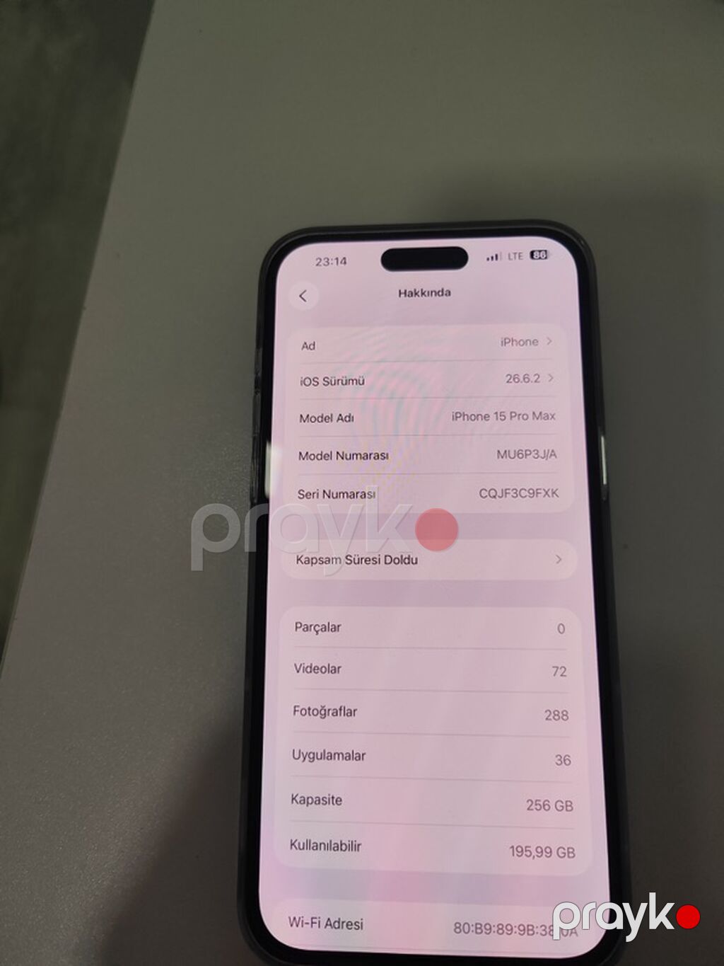 IPhone 15 Pro Max, 256 GB, Black Titanium, Face ID — Apple iPhone, Bakı (5)