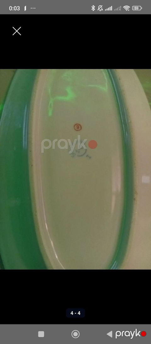 Porselen oval sos/servis qabı - Material: porselen - Forma: oval — Bakı