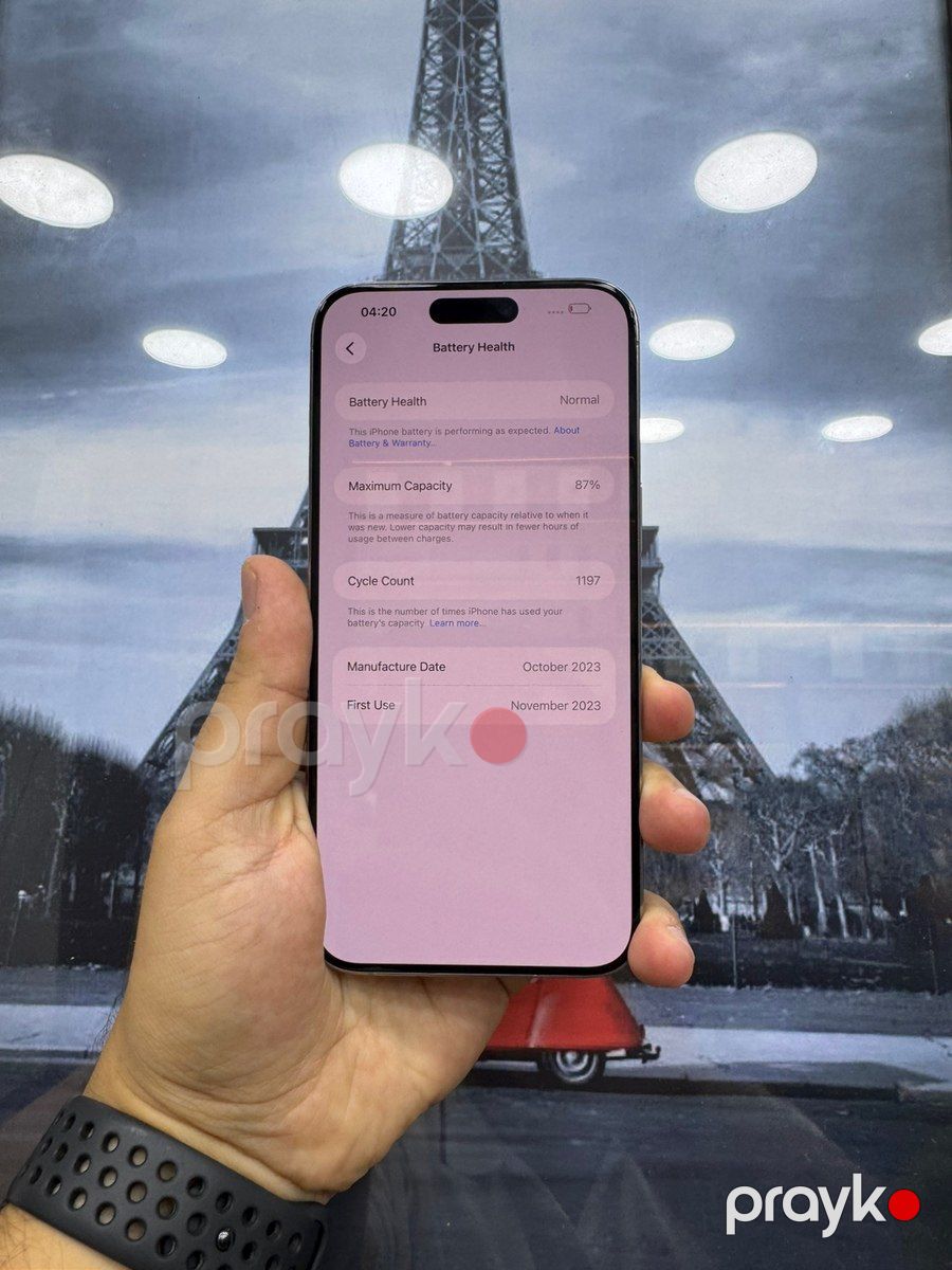 Apple iPhone 15 Pro Max Natural Titanium 256GB/8GB — Smartfonlar, Bakı (3)