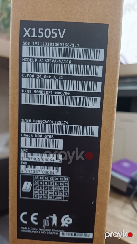 İşlənmiş ASUS Vivobook, 13.5 Intel Core i7, 1 TB, Ünvandan götürmə — Bakı