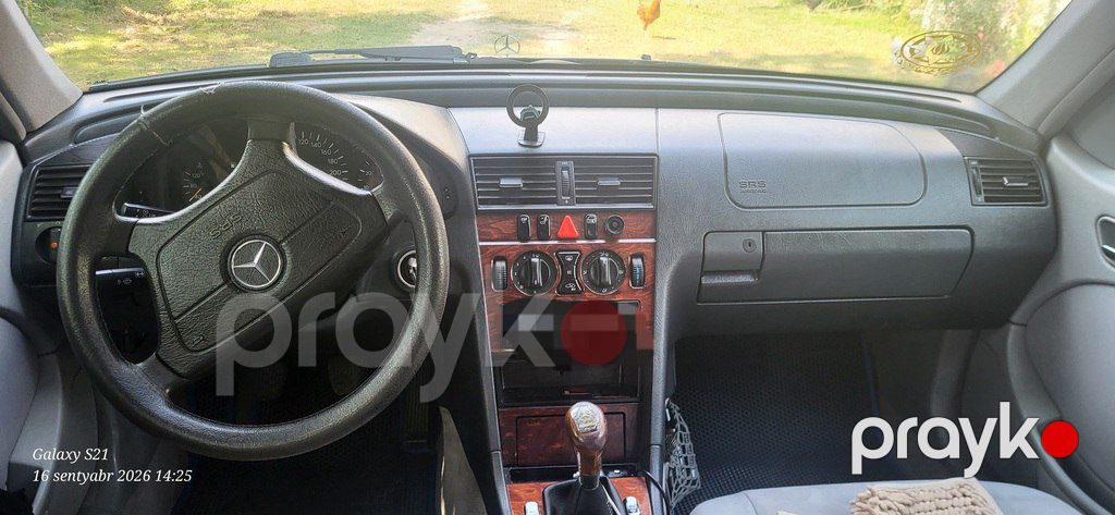Mercedes C 200, 2.0 L, 1999 il, 386 856 km — Avtomobillər, Qax (2)