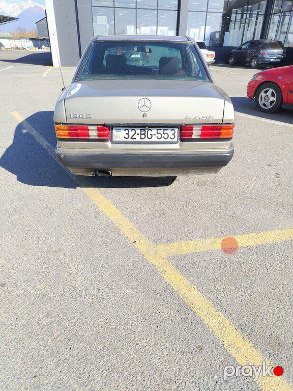 Mercedes 190, 1.8 L, 1991 il, 448 000 km — Avtomobillər, Qəbələ (3)