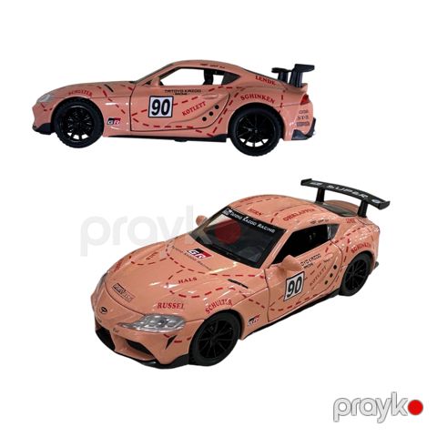 Oyuncaq maşın Toyota Supra A90, metal, çəhrayı — Bakı