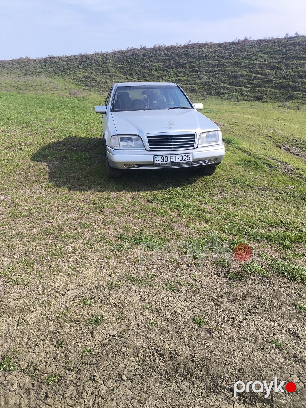 Mercedes-Benz C-Class (W202) sedan - Kuzov: 4 qapılı sedan, gümüşü — Avtomobillər, Biləsuvar (2)