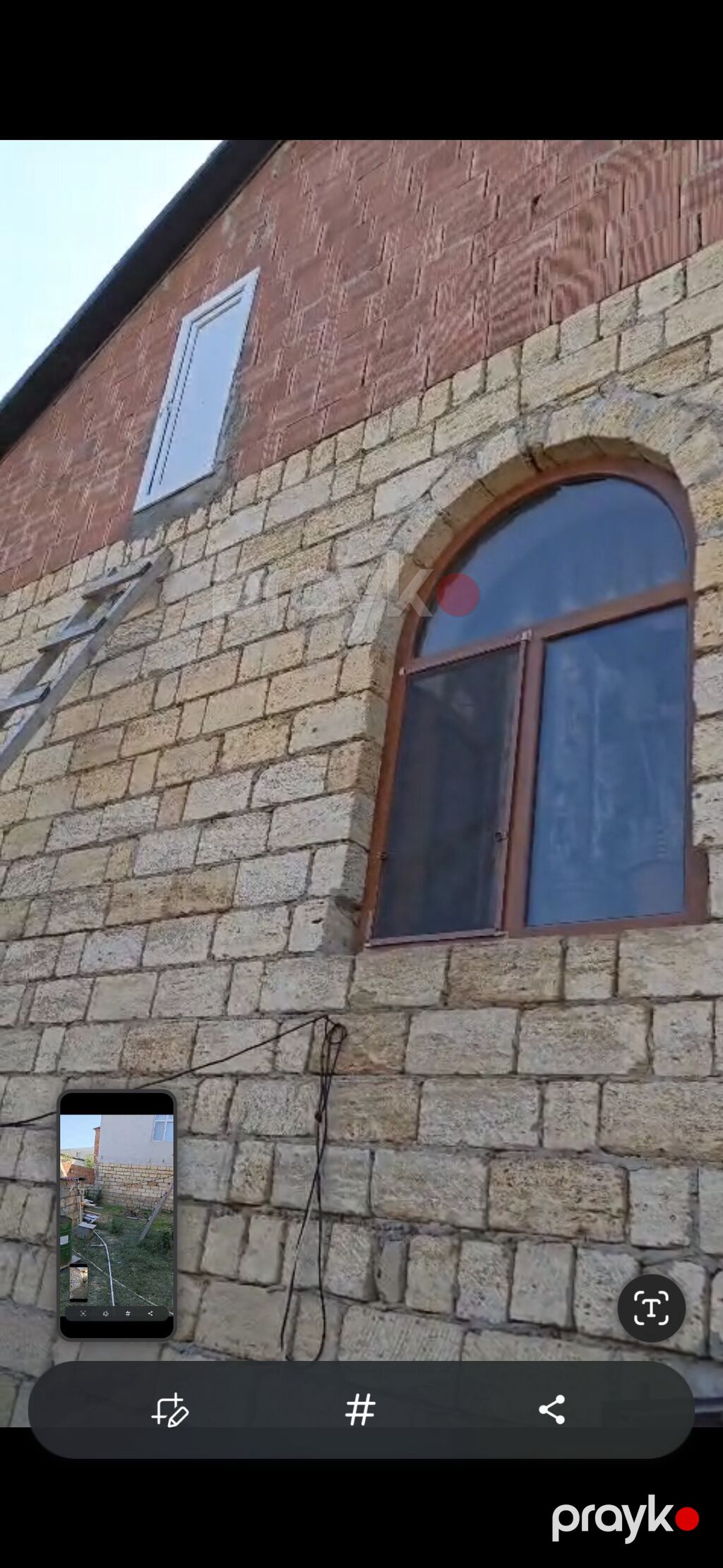 Hokmelide 3 sotun ustunde 110 kv heyet evi satilir yoldan 15 — Ev, villa, Bakı (9)