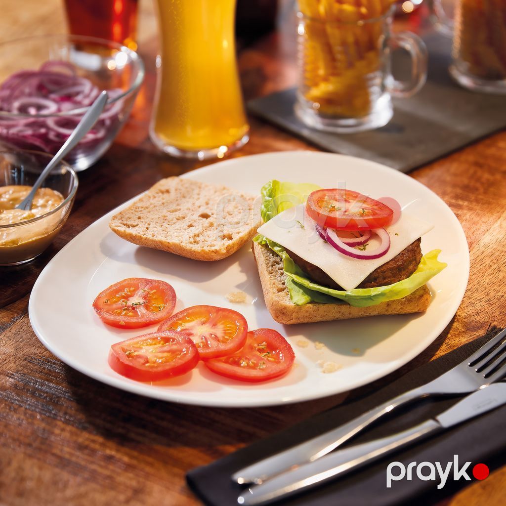 Boşqab Luminarc Steak, 30x26 sm, düzbucaq, şüşə, ağ - 26102059043.0 — Mallar, Bakı (2)