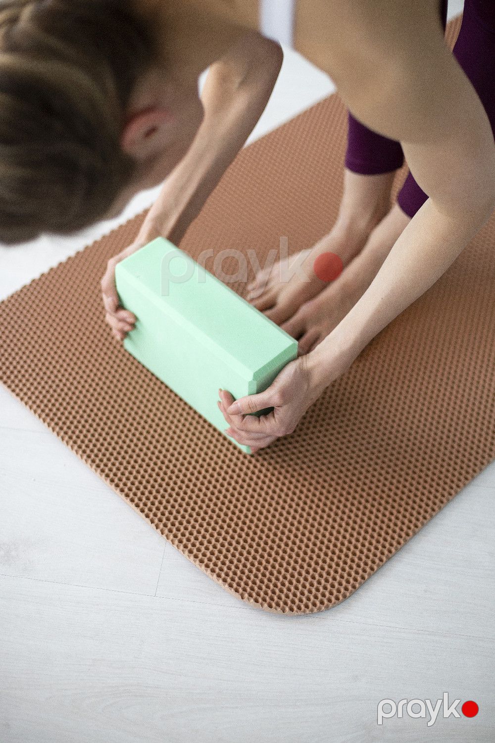 Yoga üçün blok, firuzəyi — Mallar, Bakı (2)