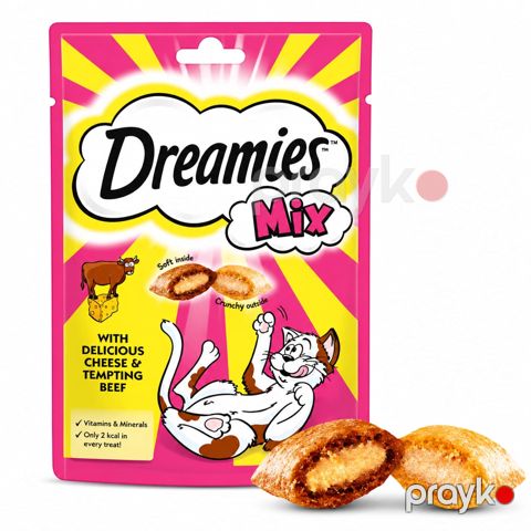 Pişiklər üçün məzə Dreamies Mix, 60 q — Bakı