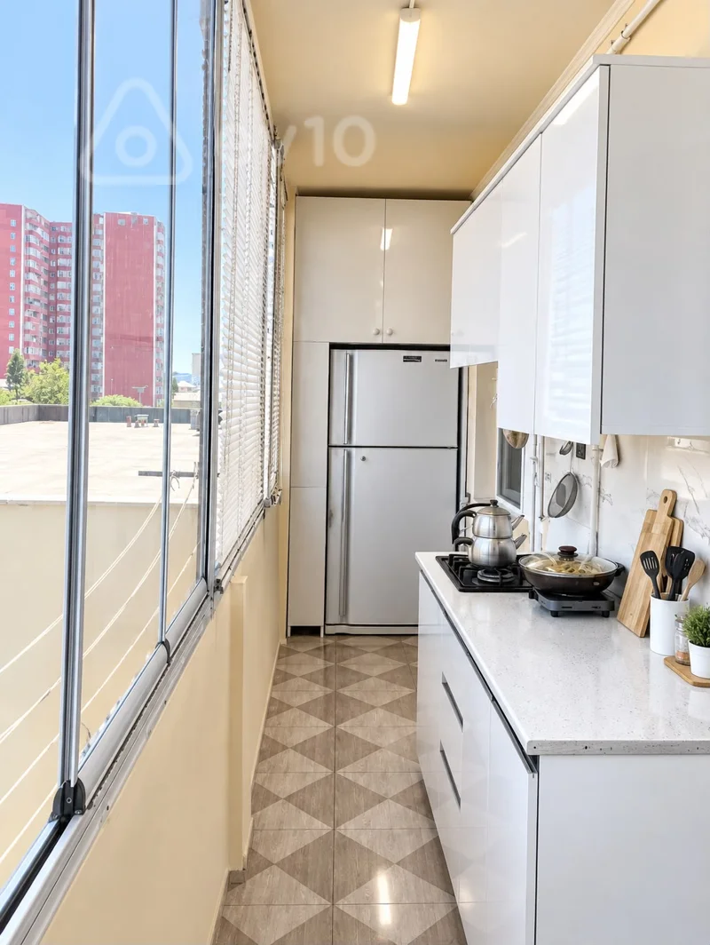 3 otaqlı mənzil, 80 m², Əsəd Əhmədov küçəsi — Mənzil, Bakı (5)