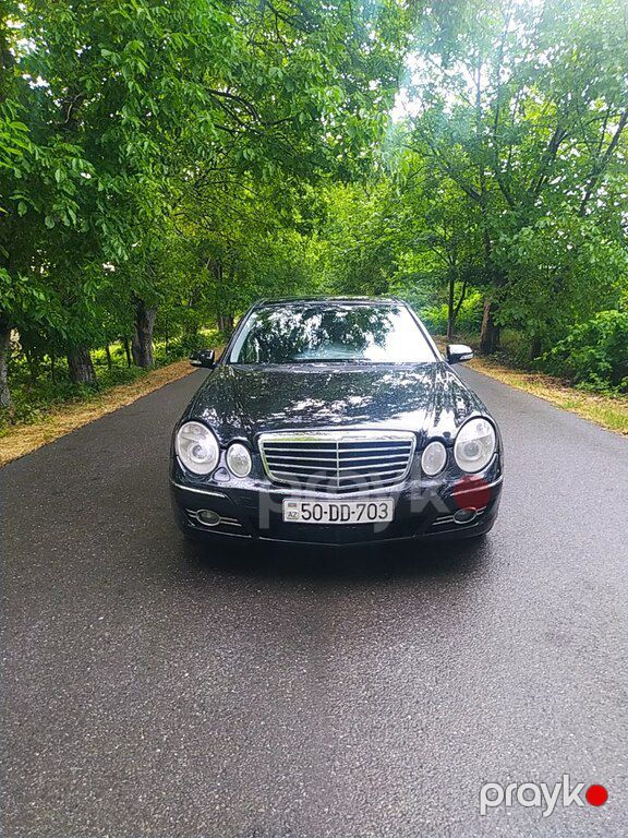 Mercedes E 220, 2.2 L, 2002 il, 286 000 km — Avtomobillər, Tərtər (5)
