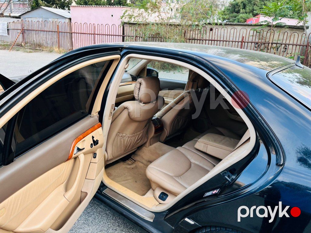 Mercedes S 500, 5.0 L, 2001 il, 500 000 km — Avtomobillər, Sumqayıt (6)
