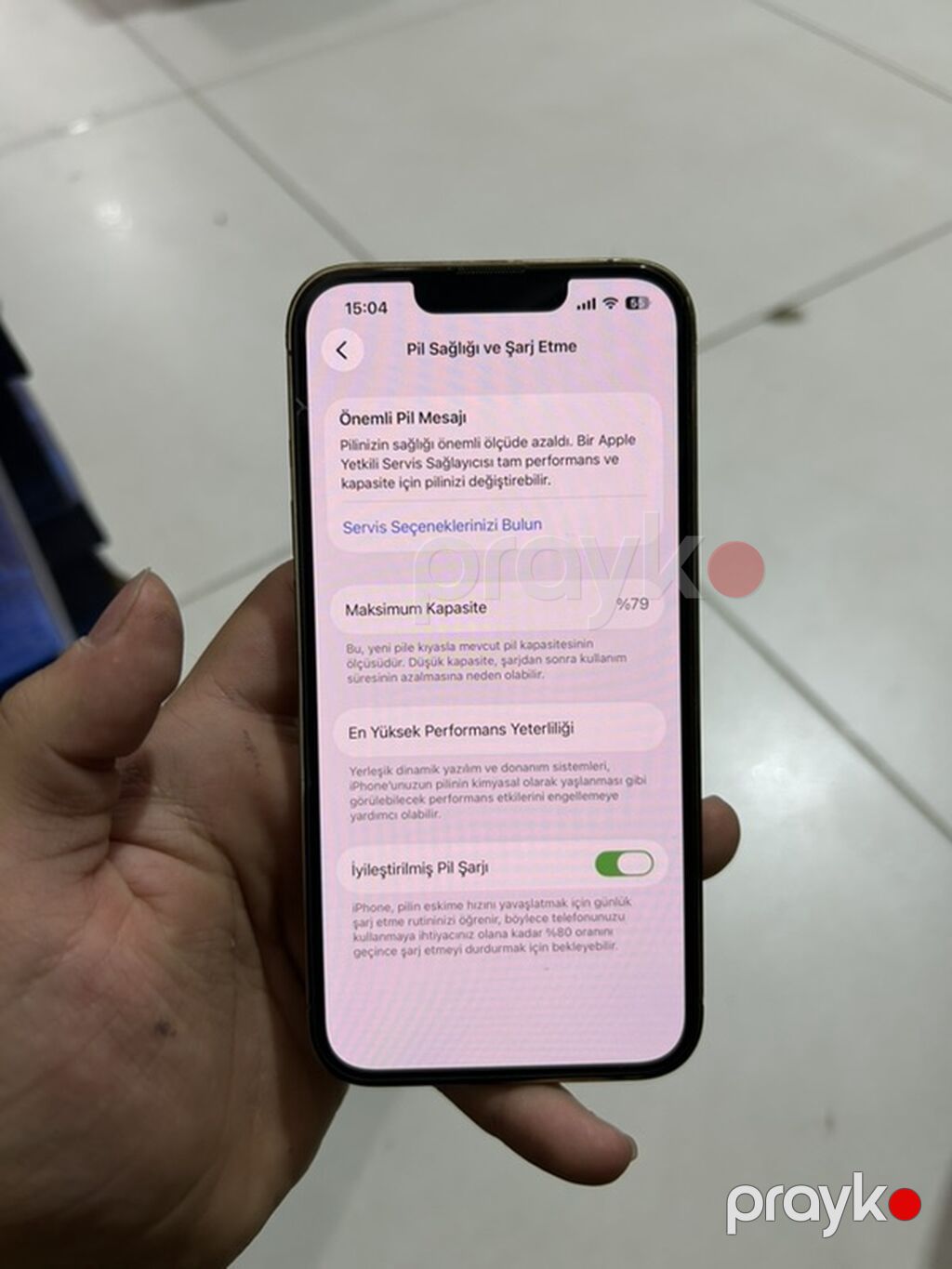 IPhone 13 Pro, Qızılı, Face ID — Apple iPhone, Gəncə (9)