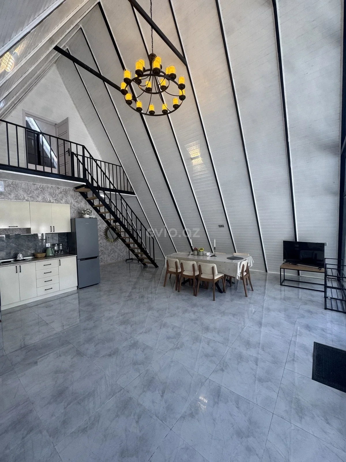 Kirayə 3 otaqlı A-frame Qəbələdə — Ev, villa, Qəbələ (5)