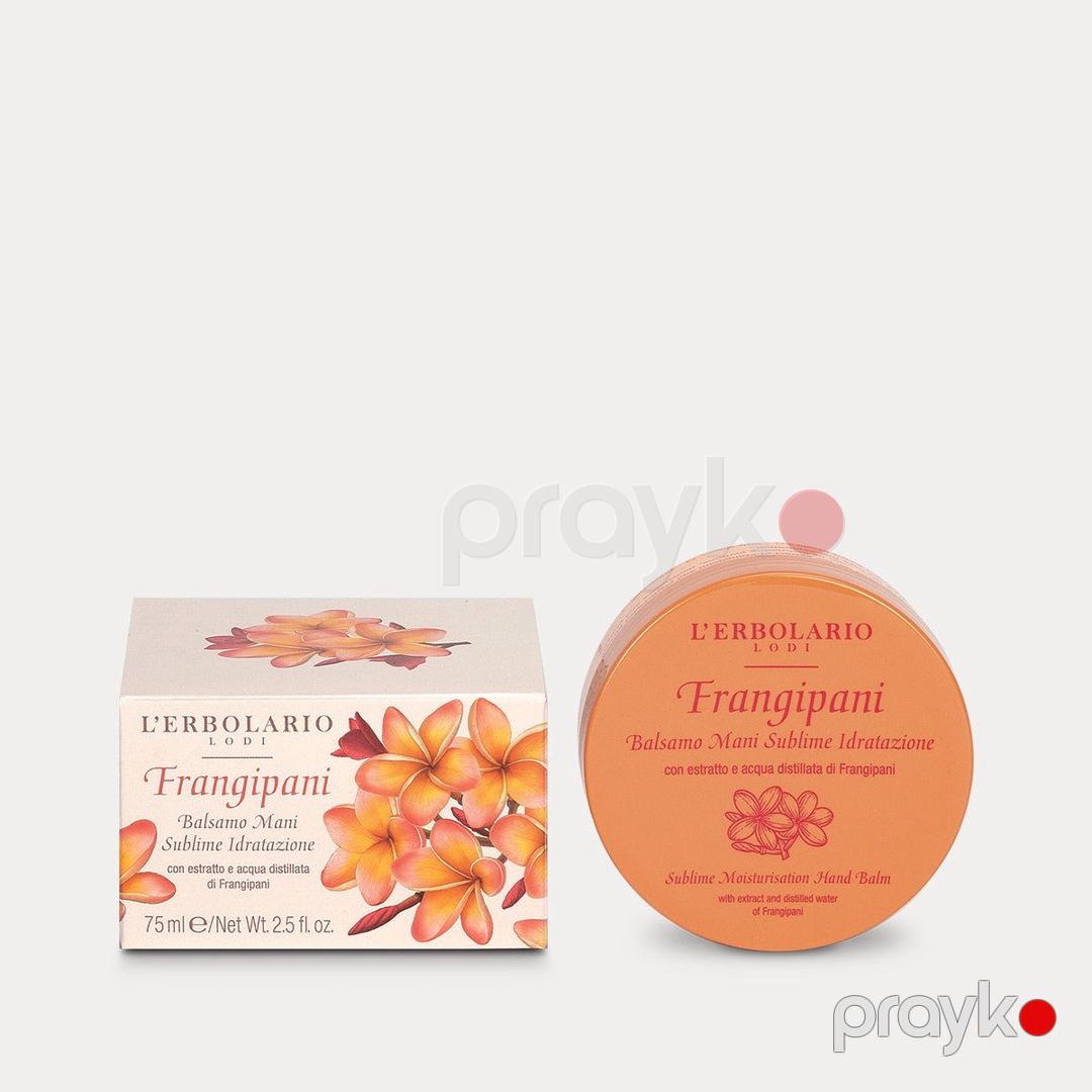 Əllər üçün balzam L'Erbolario Mani Sublime Idratazione Frangipani 75 ml — Mallar, Bakı
