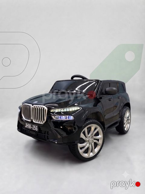 Uşaq elektrik avtomobili N-jhw 256, qara, 2 yer, 3-6 km/s — Bakı