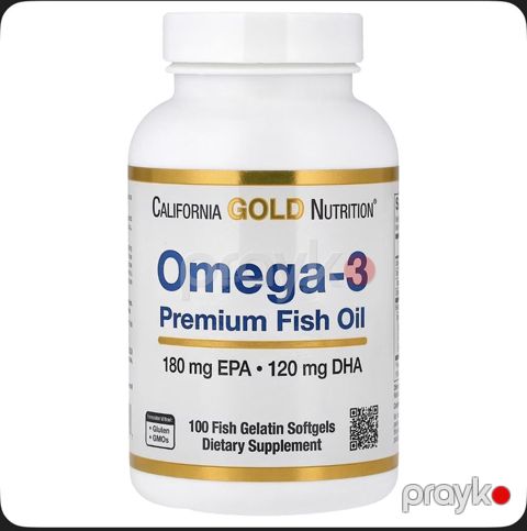 Məhsul: California Gold Nutrition Omega-3 Premium Fish Oil — Digah