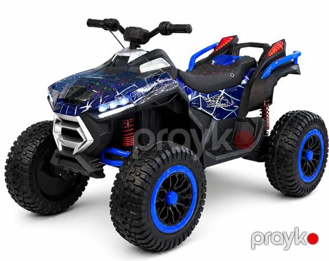 Uşaq elektrik avtomobili ABC_JM-902 4x4 24v, 3-8 yaş, göy — Bakı