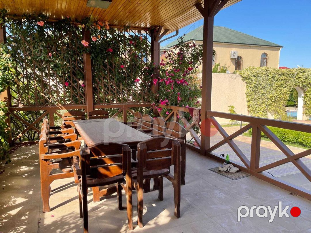 İcarəyə verilir 6 otaqlı həyət evi/bağ evi 300 m² — Ev, villa, Bakı (10)