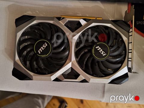 Videokart MSI GeForce GTX 1660 Ti, 6 GB, İşlənmiş — Digah