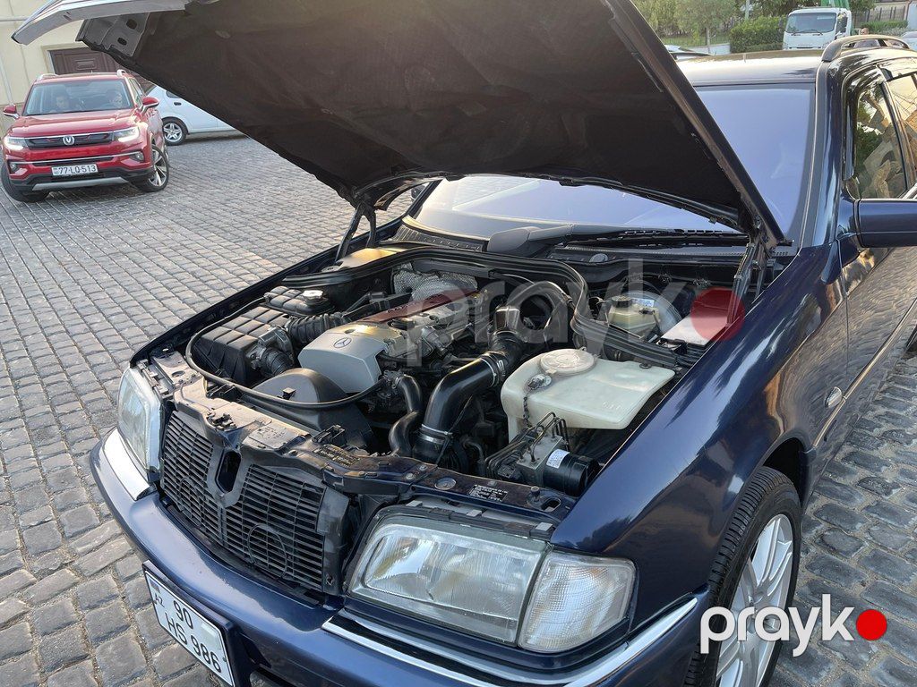 Mercedes C 200, 2.0 L, 1999 il, 510 000 km — Avtomobillər, Bakı (10)