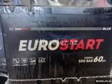 Eurostart 60 anper akkumulyator — Topdan akkumulyator — Akkumulyatorlar