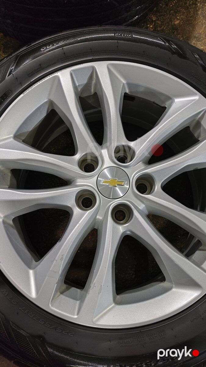 Chevrolet Malibu təkərləri 225/55 R17 — Ehtiyat hissələri və aksesuarlar, Bakı (6)