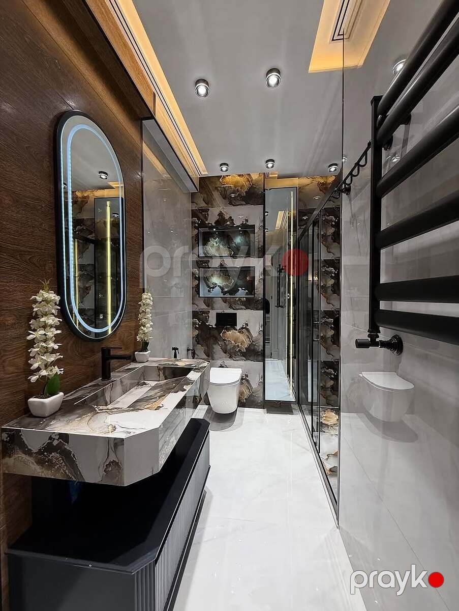 İcarəyə verilir 3 otaqlı yeni tikili 136 m² — Mənzil, Bakı (9)