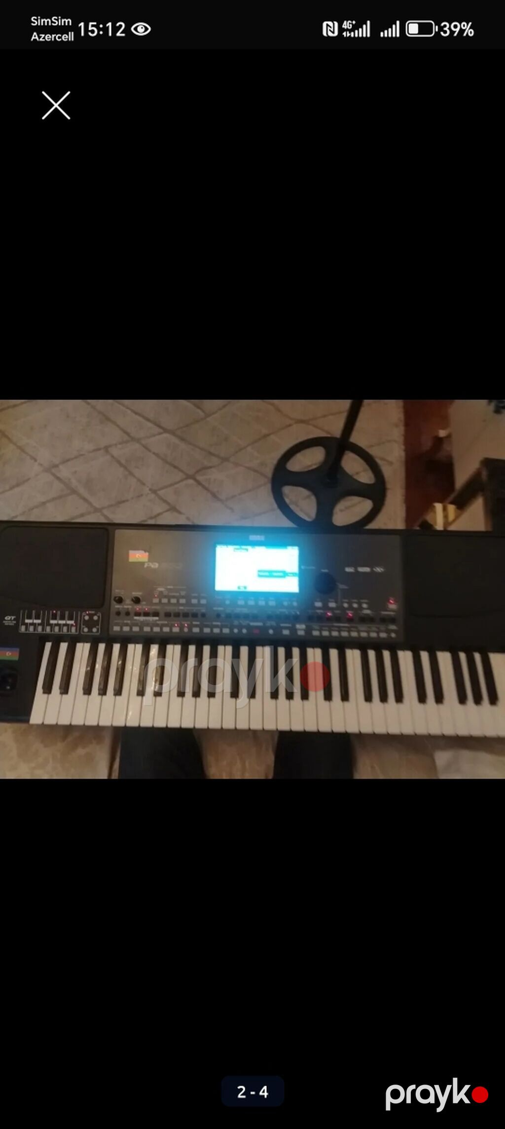 Korg PA600 QT aranjor klaviatura Alet Super Vezyetdedır Tezeden — Pianino və digər klaviş alətləri, Bərdə (3)