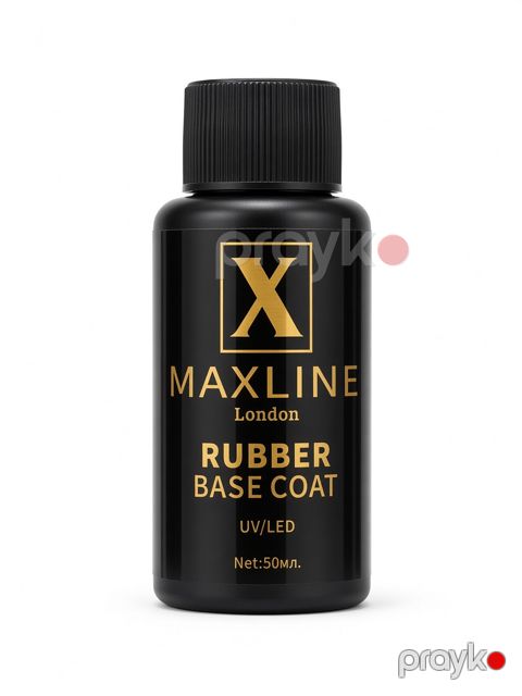 Lak üçün baza və bərkidici Maxline London Rubber Base, 50 ml — Bakı