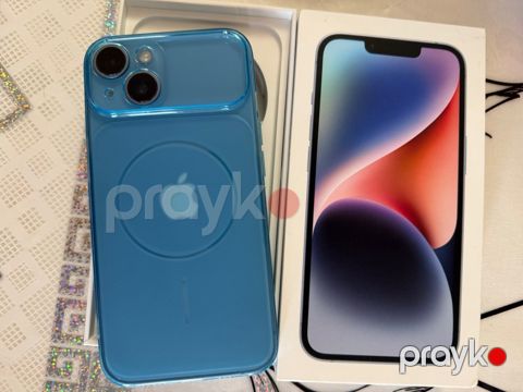 Apple iPhone 14 Blue 128GB/6GB — Bakı