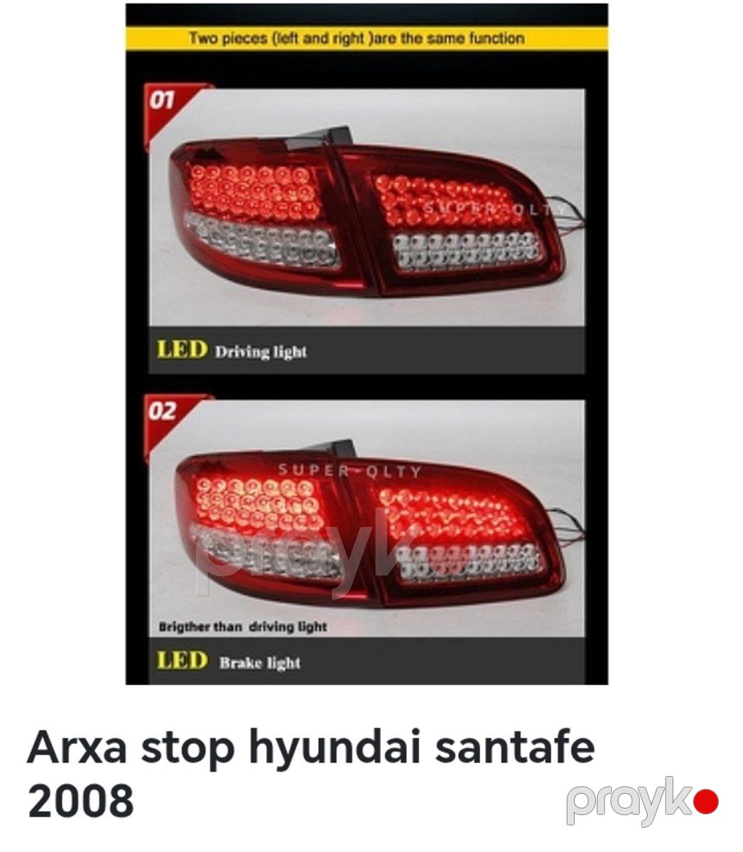 Hyundai Santa Fe aksesuarları — Ehtiyat hissələri və aksesuarlar, Bakı (8)