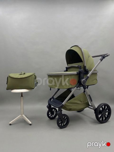 Uşaq arabası N-D2, 0-4 yaş, 18 kq-a qədər, xaki — Bakı
