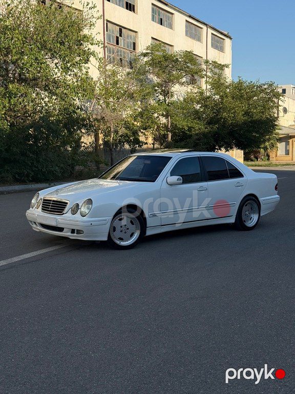 Mercedes E 240, 2.4 L, 2001 il, 350 000 km — Avtomobillər, Bakı (2)