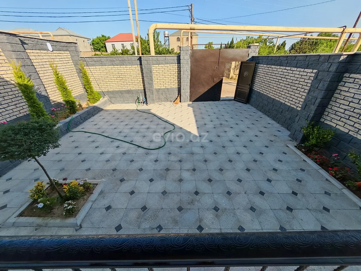 3 otaqlı həyət evi satılır Binə qəsəbəsində — Ev, villa, Bakı (5)