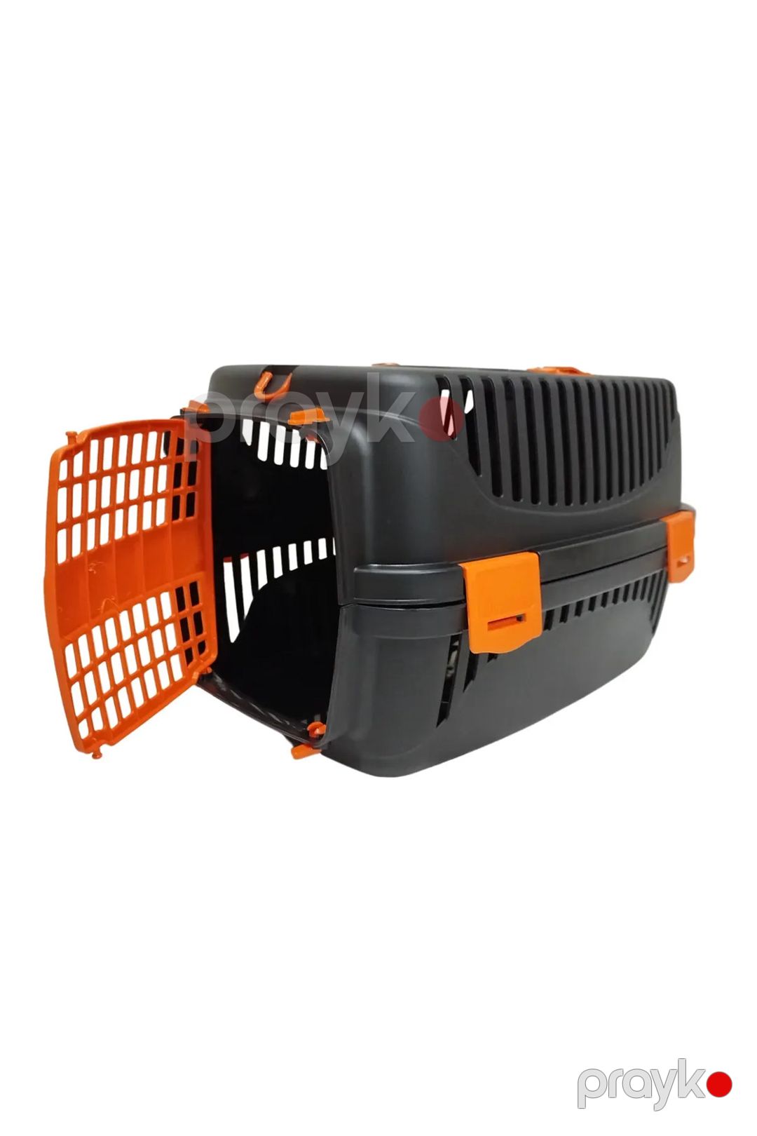 Daşıma çantası itlər və pişiklər üçün, qara/narıncı, 48x32.5x31 sm — Mallar, Bakı (2)