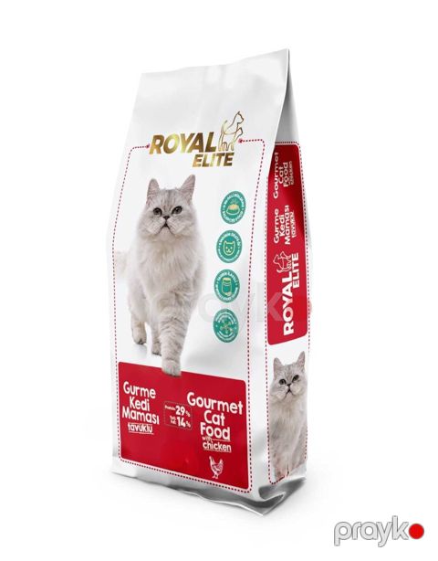 Quru yem pişiklər üçün Royal Elite, toyuq ilə, 1 kq, çəki ilə — Bakı