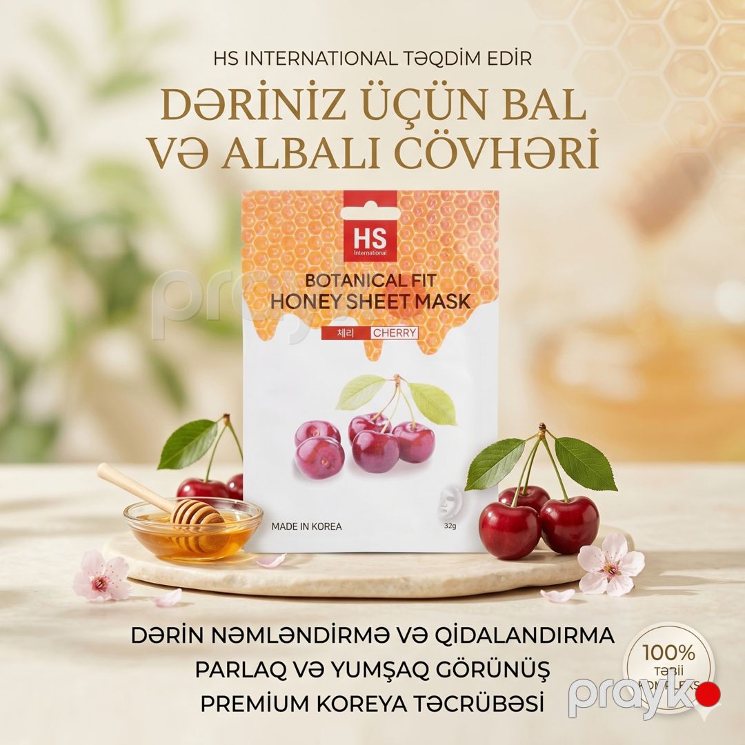 Parça maska HS International Botanical Fit Bal və Albalı ilə 23 q — Mallar, Bakı (2)