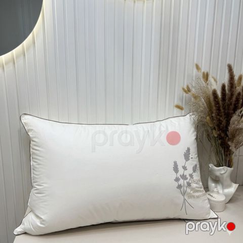 Ortopedik yastıq Laperia Lavender, ağ, 70x50x20 sm — Bakı