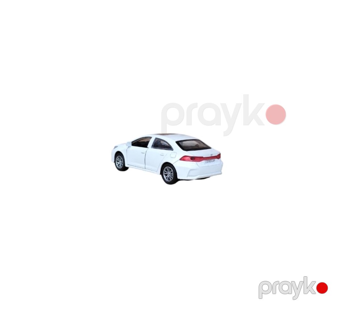 Maşın Toyota Corolla 1:64, 3+ yaş, dəmir, ağ — Mallar, Bakı (3)