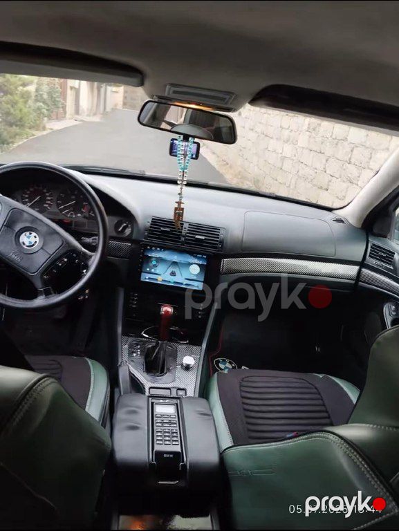BMW 523, 2.5 L, 1998 il, 198 594 km — Avtomobillər, Bakı (9)