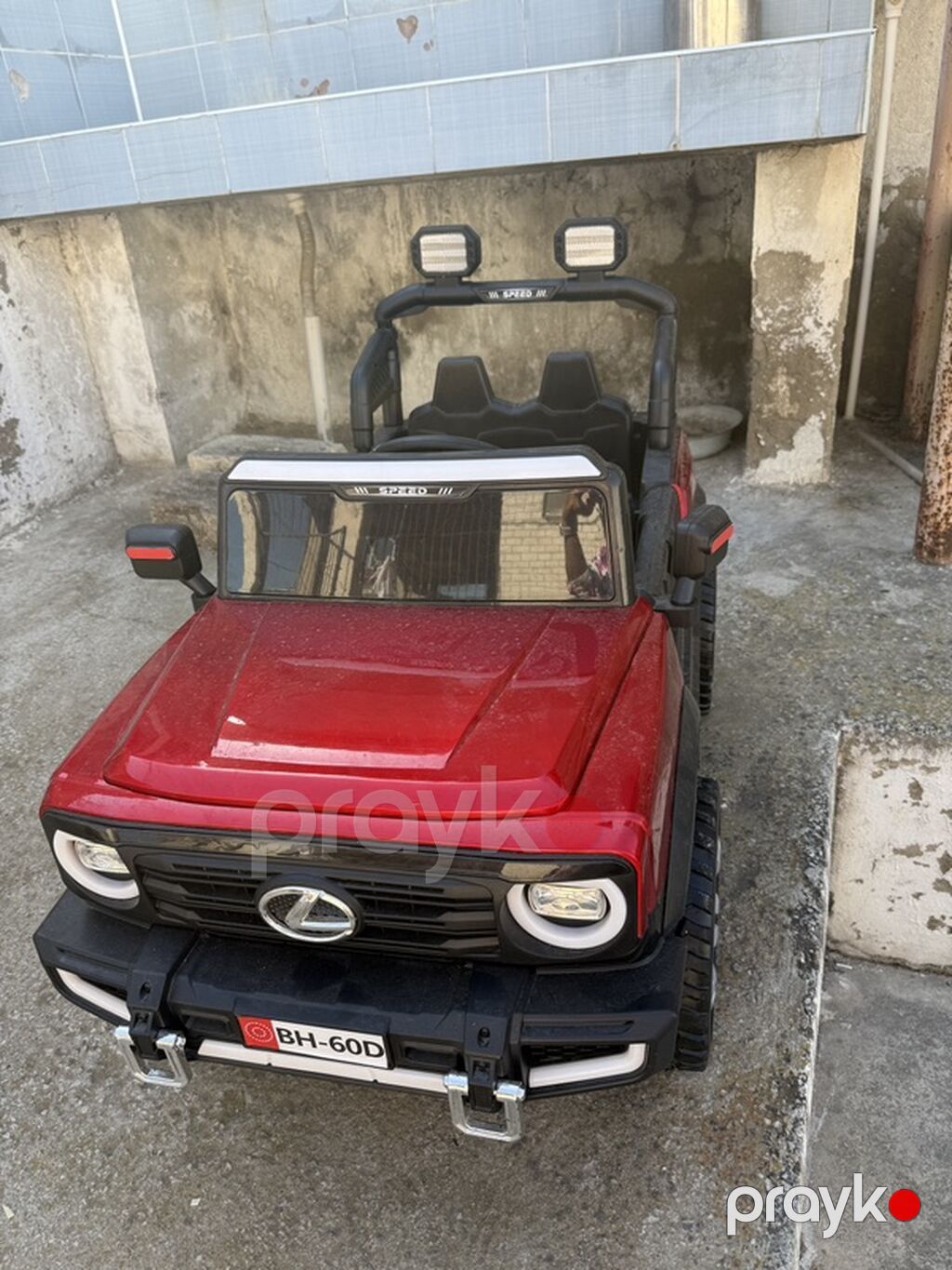 Uşaq üçün elektrikli maşın. Evdə olub ancaq işlədilməyib — Uşaq avtomobilləri, Bakı (3)
