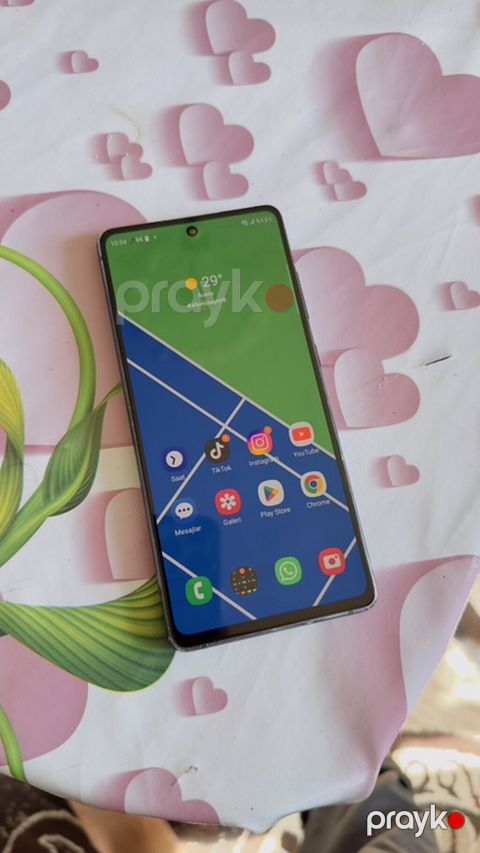 Samsung Galaxy S20, 128 GB, rəng - Qara, Barmaq izi — Ağdam